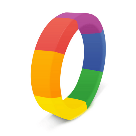 Penisring Rascal Brawn Pride Regenbogen 4,45 cm