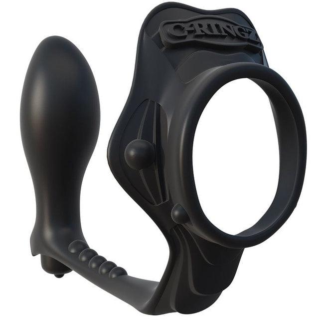 Penisring Rock Hard Ass-Gasm mit Analplug