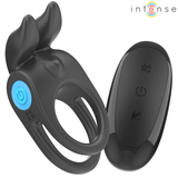 Penisring Sam Doppel- 10 Vibrationen Schwarz