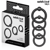 Penisring Set aus Druckringen Silikon Ø 3,4 cm