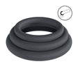 Penisring-Set Classic aus Silikon 3-teilig Schwarz L/XL/XXL Ø innen 3,3 bis 3,9 cm