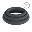 Penisring-Set Classic aus Silikon 3-teilig Schwarz XS/S/M Ø innen 2,2 bis 3 cm