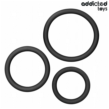 Penisring Set Silikonringe Modell 2 Ø 5,2 cm