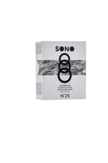 Penisring Set Tripple grau