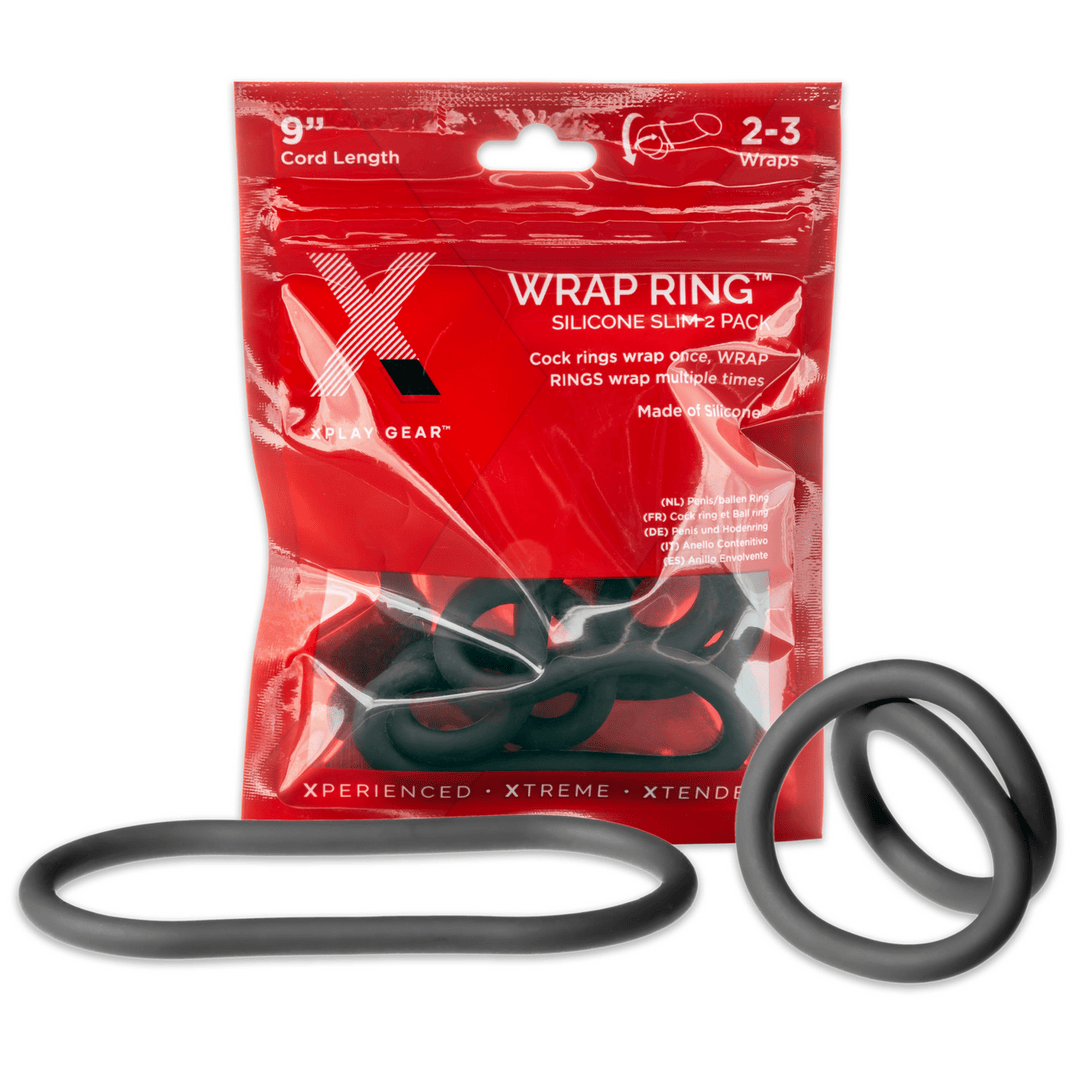 Penisring PerfectFitBrand Wrap Ring Schwarz Band 22,9 cm – Ansicht 2