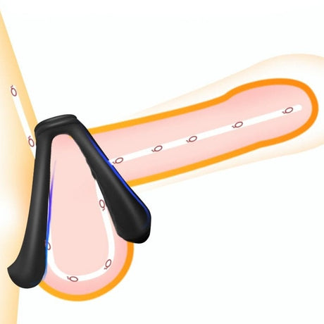 Penisring softe Kombi 4,0 cm Orange