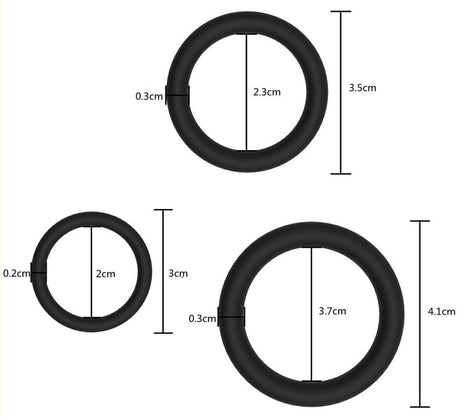 Penisring Stretch 3er-Set