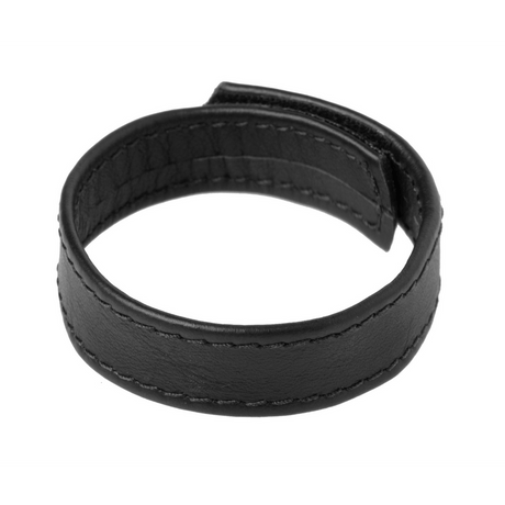Penisring Strict Leder mit Klettverschluss Schwarz 5,1 cm