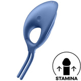 Penisring Swordsman Ringvibrator Blau