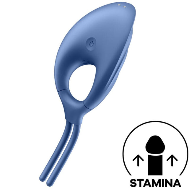 Penisring Swordsman Ringvibrator Blau