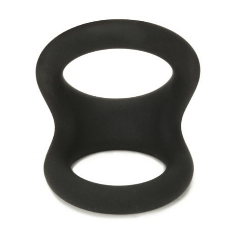 Penisring Tri-O Silikon Schwarz 15 cm – Ansicht 4