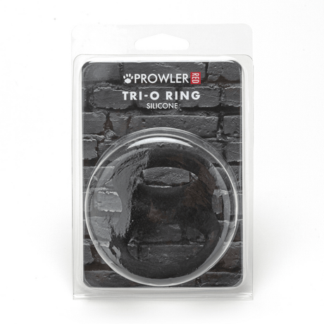 Penisring Tri-O Silikon Schwarz 15 cm – Ansicht 2
