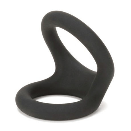 Penisring Tri-O Silikon Schwarz 15 cm