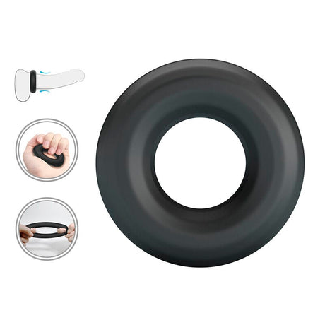 Penisring Urban Supersoft Silikon Schwarz