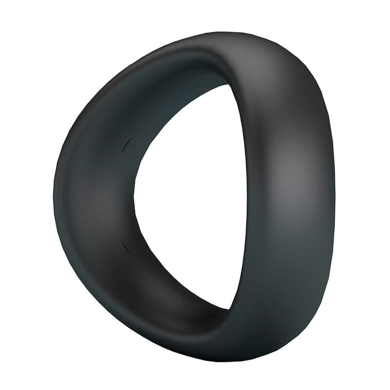 Penisring Valen ergonomisch Silikon Schwarz – Ansicht 5