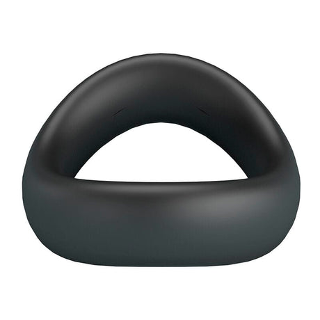 Penisring Valen ergonomisch Silikon Schwarz