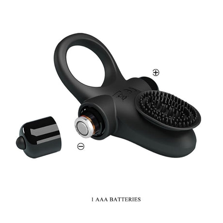 Penisring Vibratorring Ii für den Schwarzen Penis