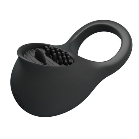 Penisring Vibrierender mit Schwarzer Zunge
