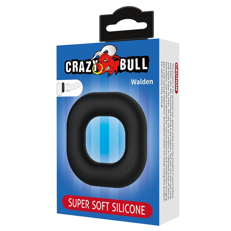 Penisring Walden Supersoft Silikon Schwarz – Ansicht 6