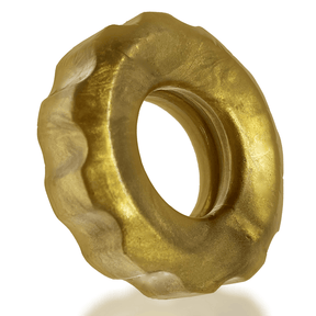 Penisringe Hunkyjunk Super Huj 3er-Set dehnbar Gold 5 cm