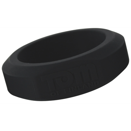 Penisringe Tom of Finland Set aus drei Weiten Silikon Grau Ø 4,5 cm – Ansicht 4