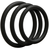 Penisringe Triple Black Set