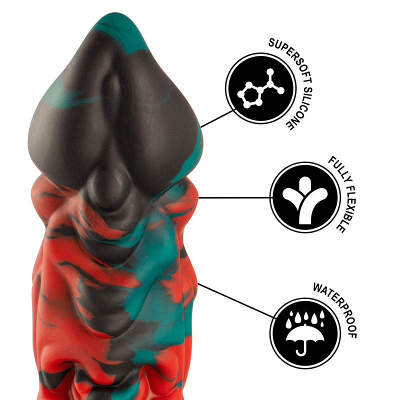 Phobos Fantasy-Dildo Groß 25 x 6,2 cm – Ansicht 8