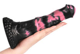 Pirulf Dildo 18 x 5cm Schwarz-Rosa