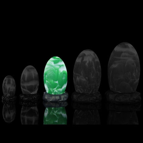 Plug Emerald Egg L 13 x 9cm