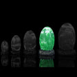 Plug Emerald Egg XL 15 x 10.5cm