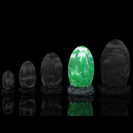 Plug Emerald Egg XL 15 x 10.5cm