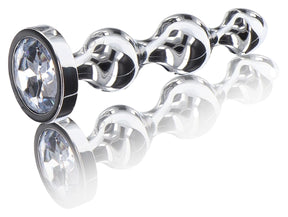 Plug Juwel Diamond Star Beads L 12 x 2.9cm
