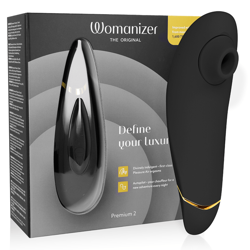 Premium 2 Klitorisstimulator Schwarz