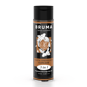 Premium 3-in-1 Massageöl mit Wärmeeffekt Cupcake 100 ml