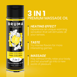 Premium 3-in-1 Massageöl mit Wärmeeffekt Pina Colada 100 ml – Ansicht 4