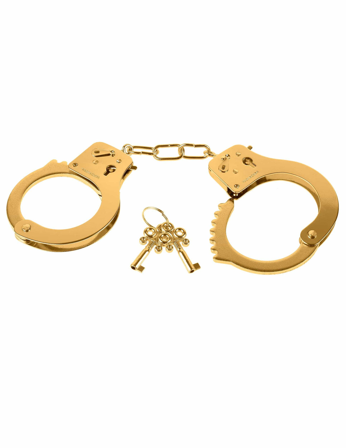 Premium Handschellen gold