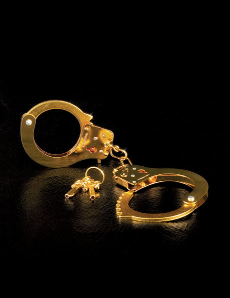 Premium Handschellen gold