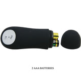 Pretty Love - Analplug aus Silikon Extra Stimulation und 12 Vibrationsmodi Schwarz