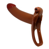 Strap-on Bradden Vibrating 18 x 4 cm.2