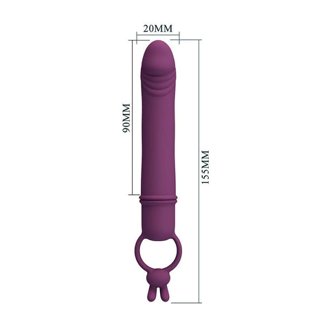 Pretty Love - Cora Vibrator Penisform mit Widerstandsring