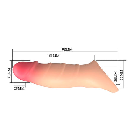 Pretty Love - Darnell Realistic Effect Penis Cover