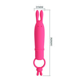 Rabbit-Vibrator Delia Rabbit mit Widerstandsring.7