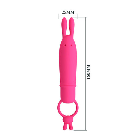 Pretty Love - Delia Rabbit Vibrator mit Widerstandsring
