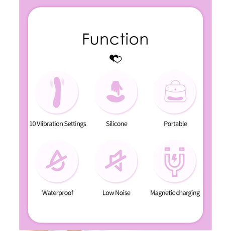 Pretty Love - Dj Rabbit Purple g-Spot Vibrator
