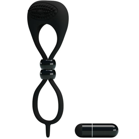 Penisring Doppelring für Penis und Hoden Schwarz.2