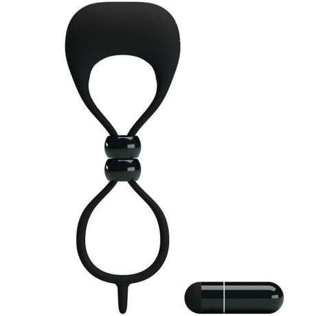 Penisring Doppelring für Penis und Hoden Schwarz.3