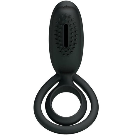 Penisring Esther Vibrationsring mit Stimulator Schwarz.1