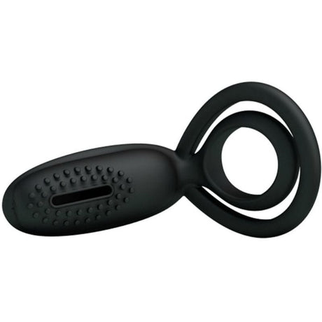 Penisring Esther Vibrationsring mit Stimulator Schwarz.3