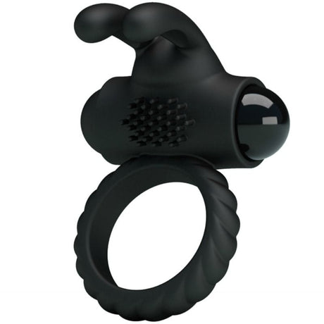 Penisring Eudora Vibrierring mit Stimulator Schwarz