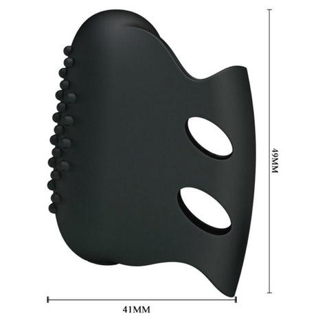 Vibrator Flirtation Steward Schwarzer Vibrations-Fingerhut.4